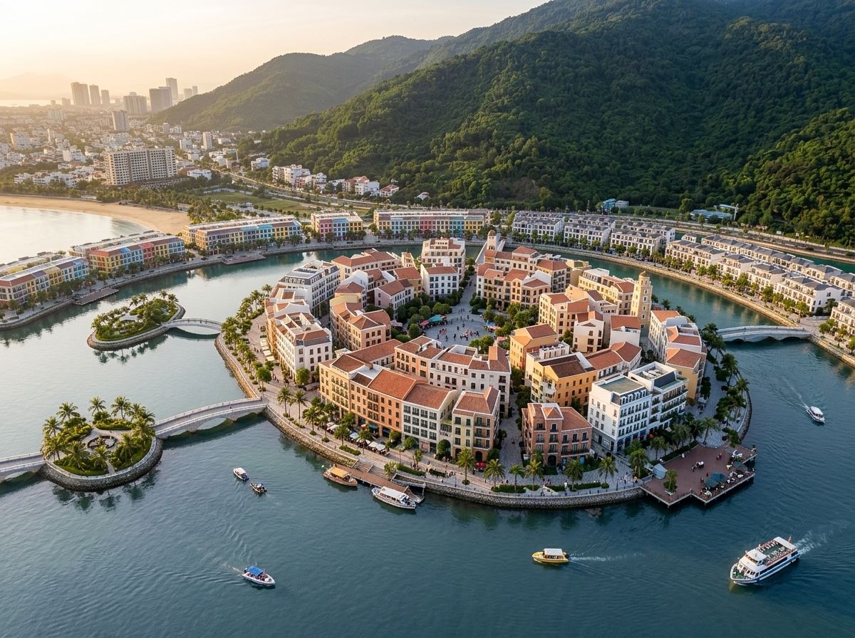 Phối cảnh minh họa lõi Công viên Đại Dương Sơn Trà
